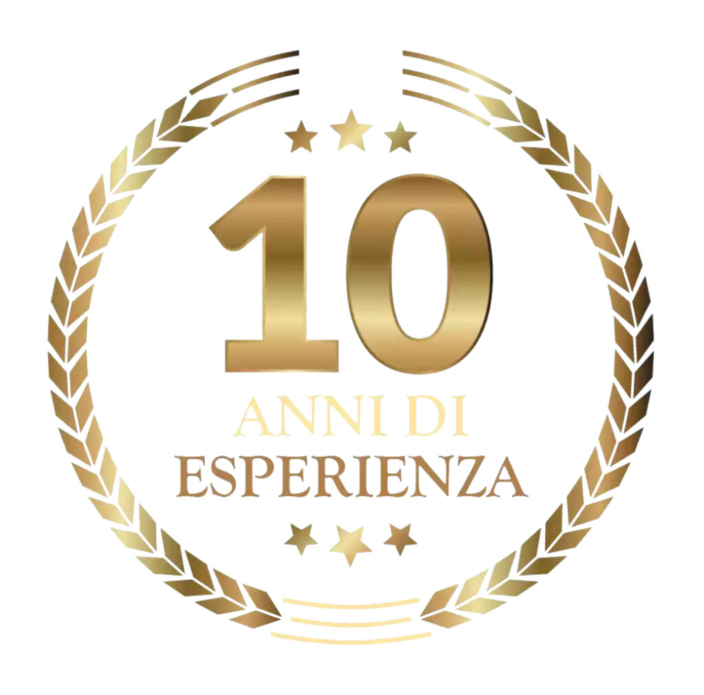 10 anni di esperienza